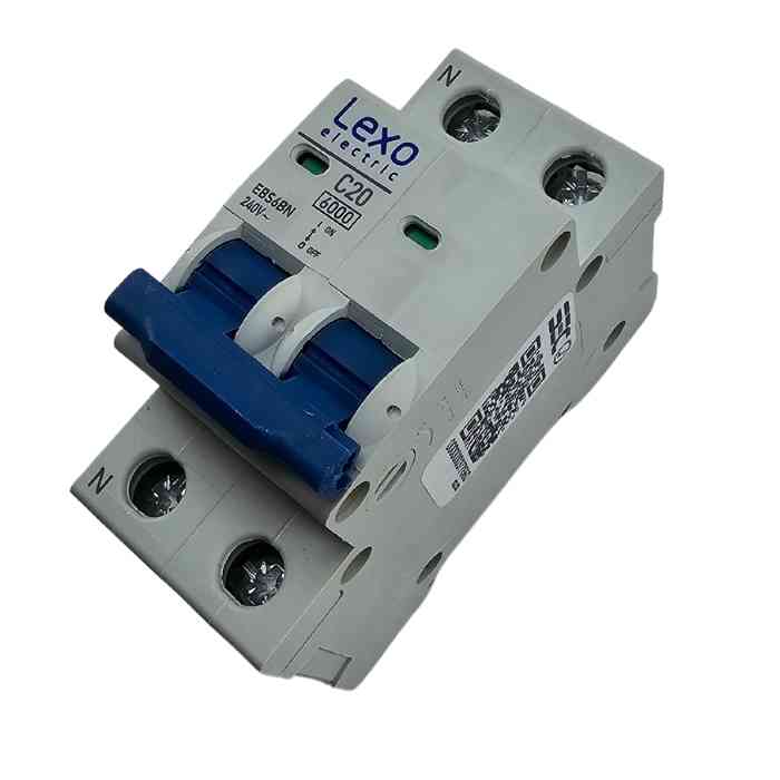 Interruptor automático omnipolar 2x20A Lexo